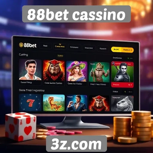 Interface e experiência do usuário no 88bet cassino
