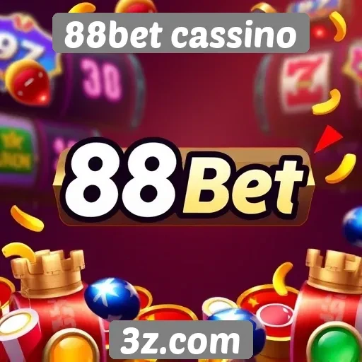 A variedade de slots disponíveis no 88bet cassino